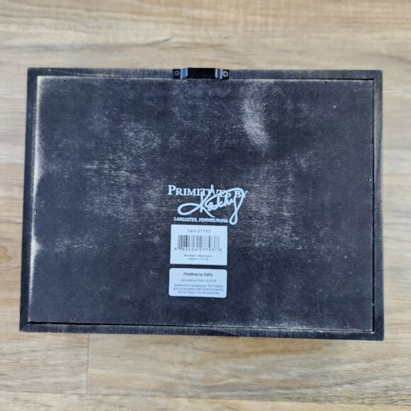 🩵Primitives by Kathy Washington State Shaped Box Tabletop/Wall Decor - Picture 8 of 9